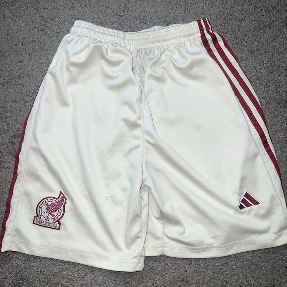 Mexico Adidas 22/23 Home Soccer Football Shorts S/M - Picture 1 of 6